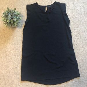 FOREVER 21 Black Dress with Cutout Neckline